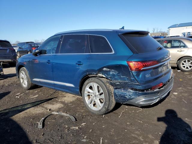 WA1AJAF78MD022106 - 2021 AUDI Q7 PREMIUM BLUE photo 2