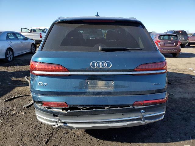 WA1AJAF78MD022106 - 2021 AUDI Q7 PREMIUM BLUE photo 6