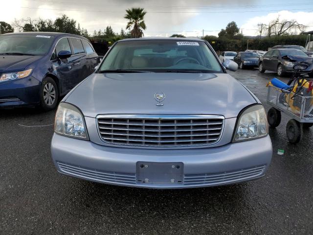 1G6KD57Y15U245334 - 2005 CADILLAC DEVILLE BLUE photo 5