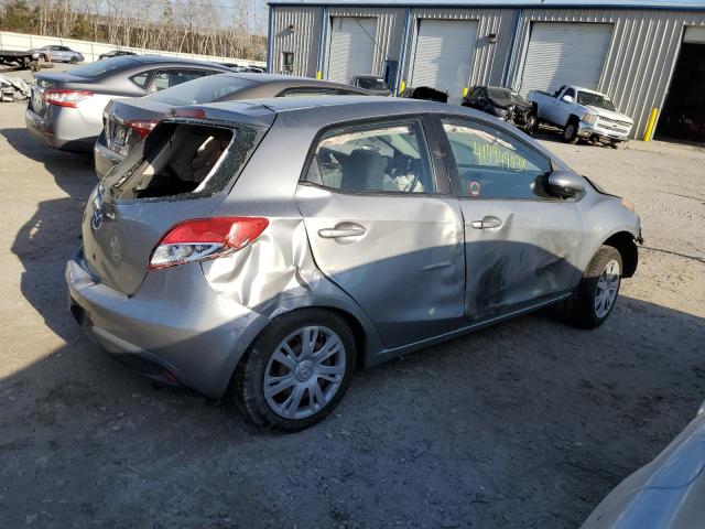 JM1DE1KZXE0174069 - 2014 MAZDA MAZDA2 SPORT GRAY photo 3