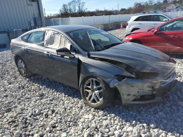 3FA6P0H7XDR359763 - 2013 FORD FUSION SE GRAY photo 4