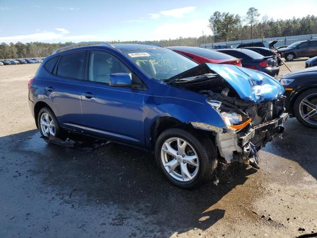 JN8AS58T38W018855 - 2008 NISSAN ROGUE S BLUE photo 4