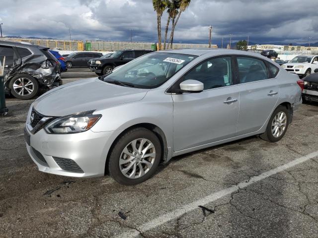 3N1AB7AP3HY260691 - 2017 NISSAN SENTRA S SILVER photo 1