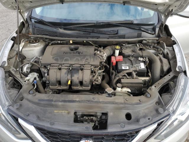 3N1AB7AP3HY260691 - 2017 NISSAN SENTRA S SILVER photo 11