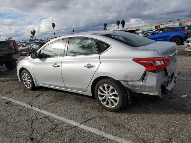 3N1AB7AP3HY260691 - 2017 NISSAN SENTRA S SILVER photo 2