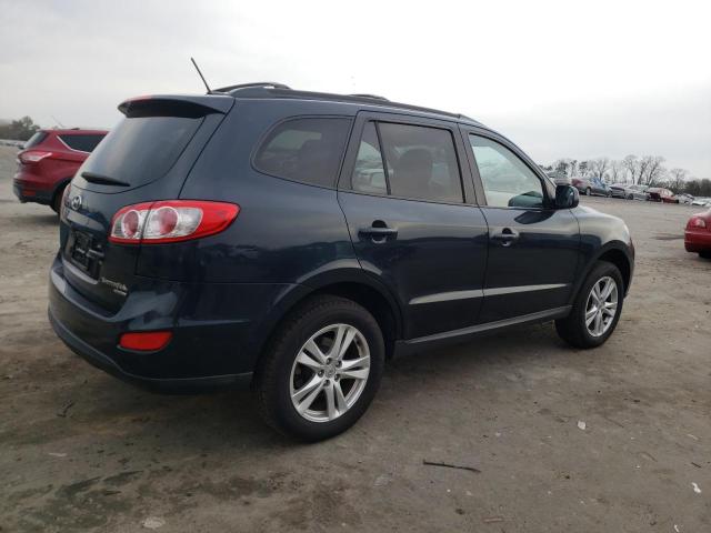 5NMSHDAG5AH356790 - 2010 HYUNDAI SANTA FE SE BLACK photo 3