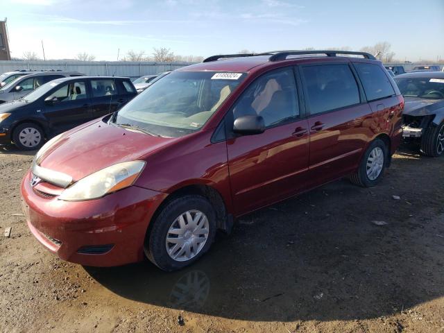 5TDZK23C47S005650 - 2007 TOYOTA SIENNA CE RED photo 1