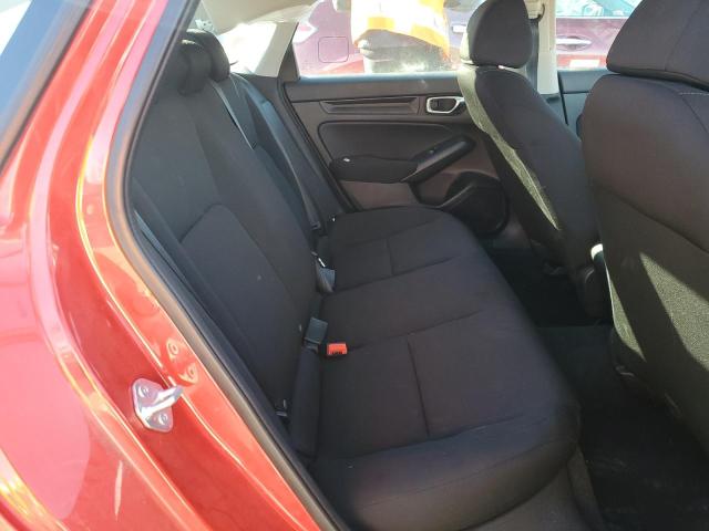 2HGFE2F28NH524534 - 2022 HONDA CIVIC LX RED photo 10