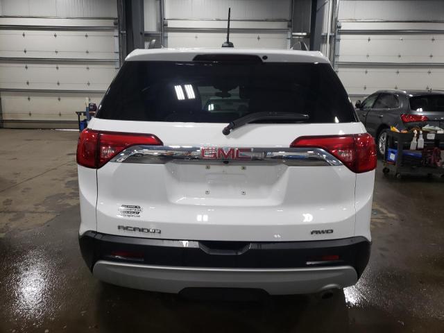 1GKKNSLA9HZ270365 - 2017 GMC ACADIA SLE WHITE photo 6