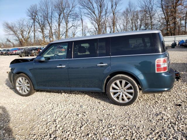 2FMHK6DT3GBA22308 - 2016 FORD FLEX LIMITED BLUE photo 2