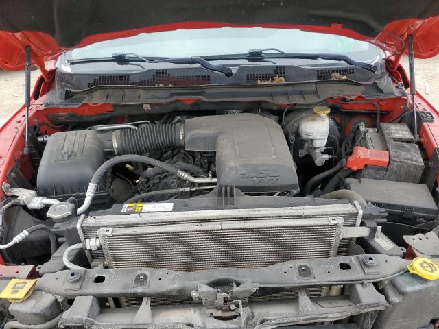 1C6RR7GG8KS617332 - 2019 RAM 1500 CLASS SLT წითელი ფოტო 11