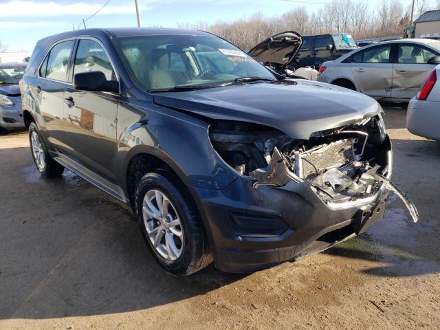 2GNFLEEKXH6290217 - 2017 CHEVROLET EQUINOX LS GRAY photo 4