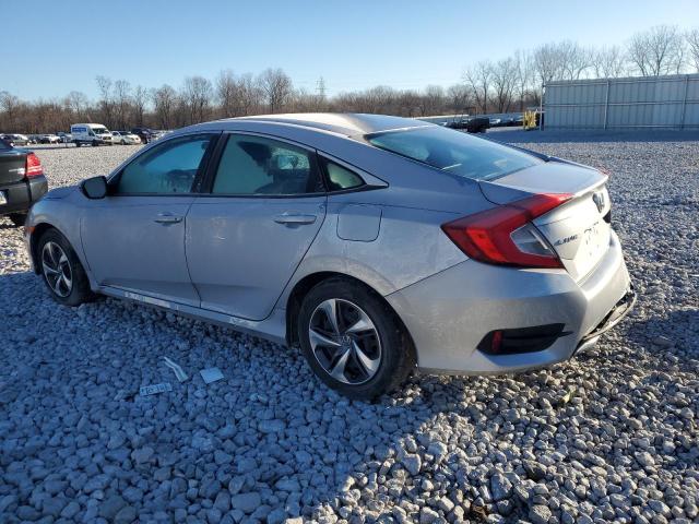 2HGFC2F62MH544057 - 2021 HONDA CIVIC LX SILVER photo 2