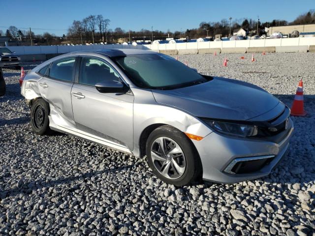 2HGFC2F62MH544057 - 2021 HONDA CIVIC LX SILVER photo 4