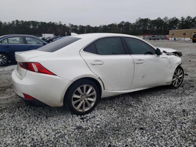 JTHBF1D23F5065458 - 2015 LEXUS IS 250 WHITE photo 3