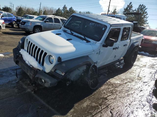 1C6HJTAGXLL186377 - 2020 JEEP GLADIATOR SPORT WHITE photo 1