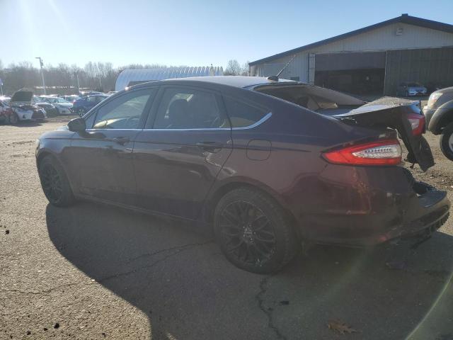 3FA6P0H70DR224467 - 2013 FORD FUSION SE MAROON photo 2