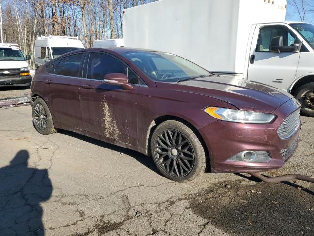 3FA6P0H70DR224467 - 2013 FORD FUSION SE MAROON photo 4