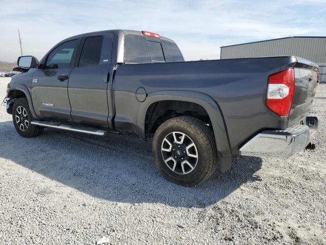 5TFRY5F11FX183731 - 2015 TOYOTA TUNDRA DOUBLE CAB SR/SR5 GRAY photo 2