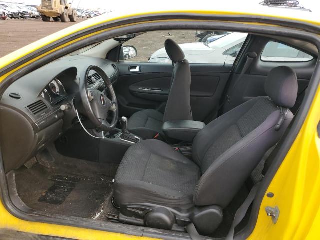 1G2AS18H597278173 - 2009 PONTIAC G5 YELLOW photo 7