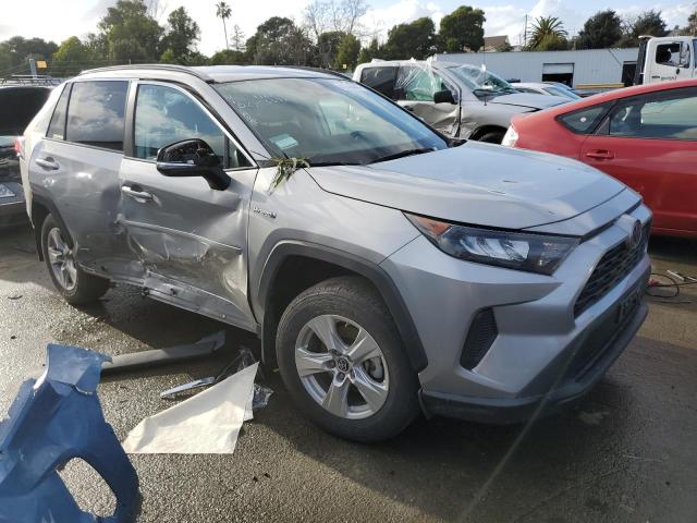 2T3MWRFV7MW112884 - 2021 TOYOTA RAV4 LE SILVER photo 4