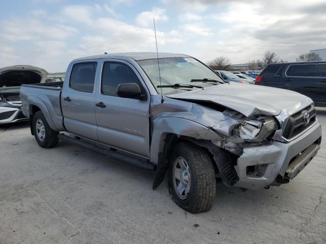 5TFMU4FN4FX035852 - 2015 TOYOTA TACOMA DOUBLE CAB LONG BED SILVER photo 4