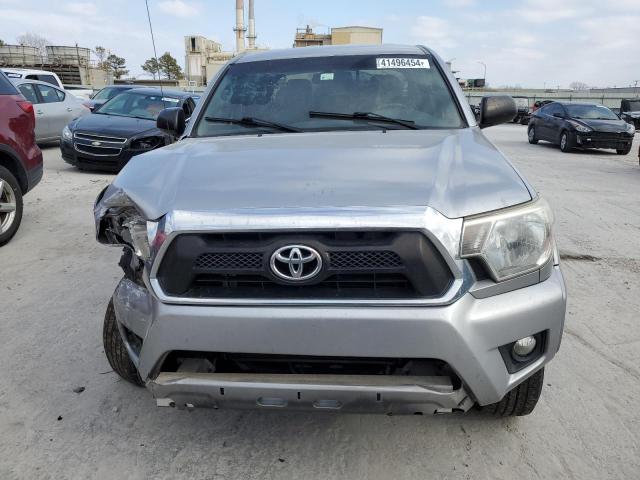 5TFMU4FN4FX035852 - 2015 TOYOTA TACOMA DOUBLE CAB LONG BED SILVER photo 5