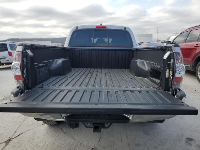 5TFMU4FN4FX035852 - 2015 TOYOTA TACOMA DOUBLE CAB LONG BED SILVER photo 6