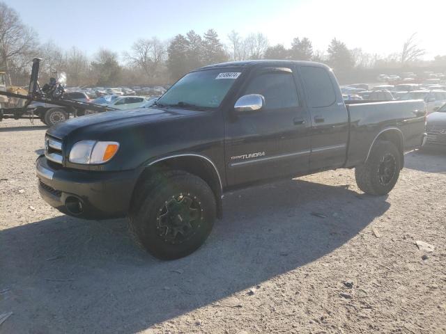 5TBBN44173S429988 - 2003 TOYOTA TUNDRA ACCESS CAB SR5 BLACK photo 1