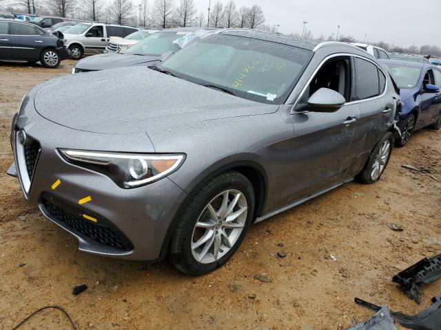 ZASFAKBN2J7B71974 - 2018 ALFA ROMEO STELVIO TI GRAY photo 1