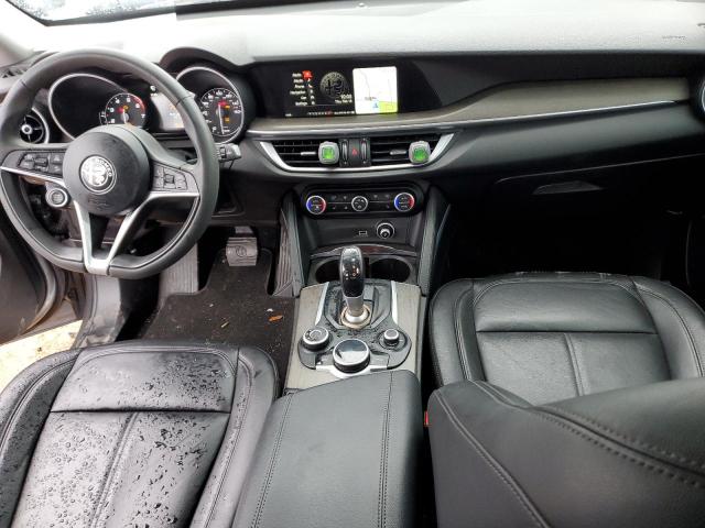 ZASFAKBN2J7B71974 - 2018 ALFA ROMEO STELVIO TI GRAY photo 8
