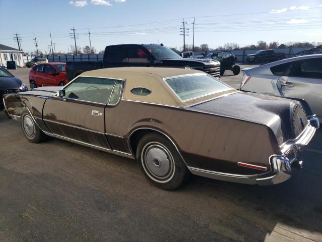 3Y89A815041 - 1973 LINCOLN CONTINENTL BROWN photo 2