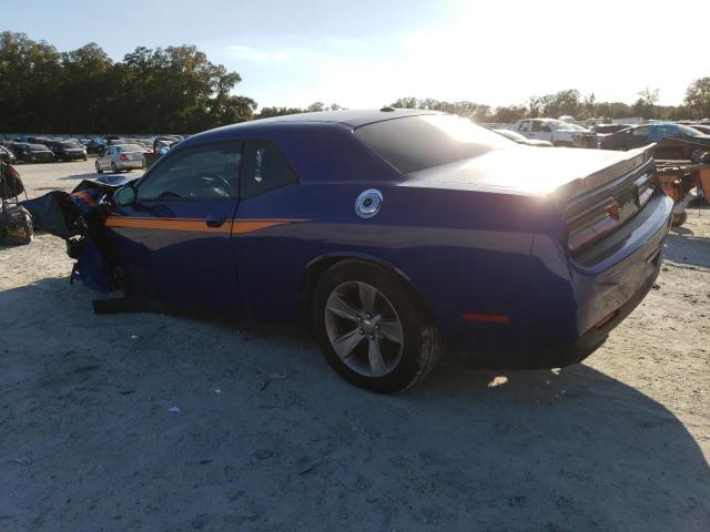 2C3CDZAG5KH731415 - 2019 DODGE CHALLENGER SXT BLUE photo 2