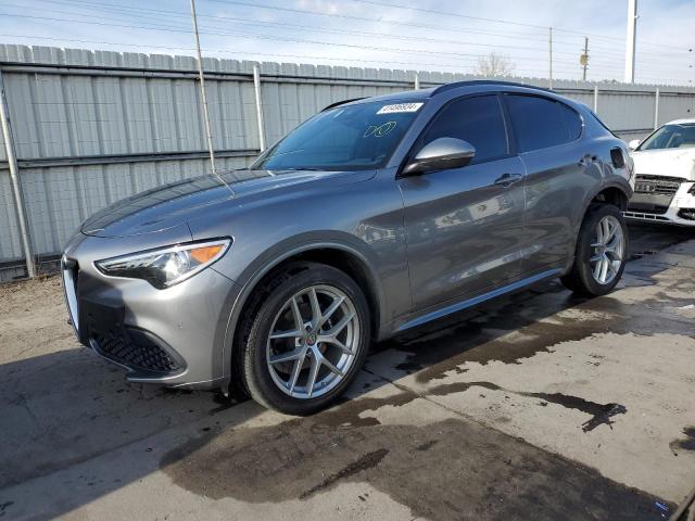 ZASPAKBN9L7C92282 - 2020 ALFA ROMEO STELVIO TI GRAY photo 1