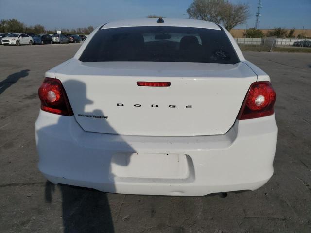 1C3CDZAB4DN742453 - 2013 DODGE AVENGER SE WHITE photo 6