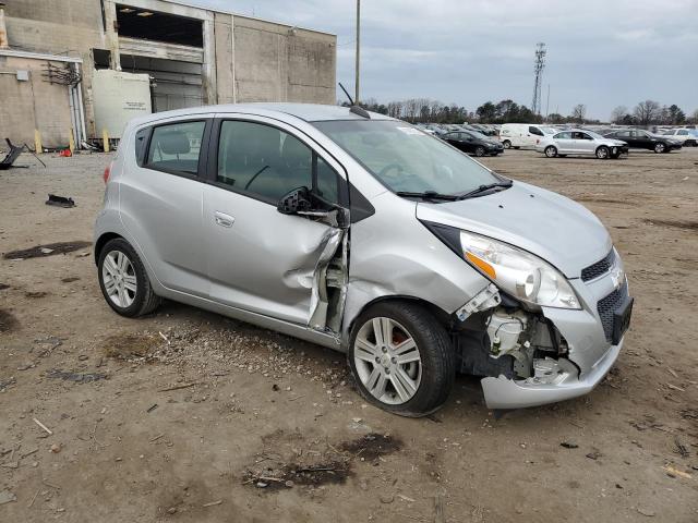 KL8CB6S96FC764537 - 2015 CHEVROLET SPARK LS SILVER photo 4