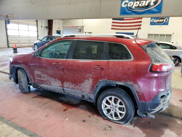 1C4PJMCS1GW282821 - 2016 JEEP CHEROKEE LATITUDE BURGUNDY photo 2