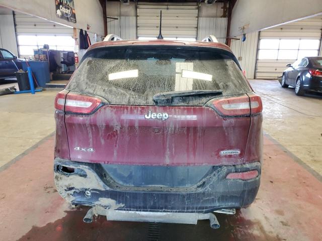 1C4PJMCS1GW282821 - 2016 JEEP CHEROKEE LATITUDE BURGUNDY photo 6