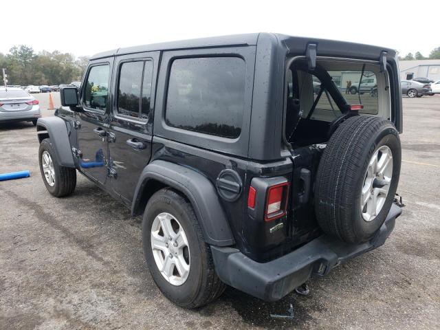 1C4HJXDM0MW550064 - 2021 JEEP WRANGLER U SPORT შავი ფოტო 2