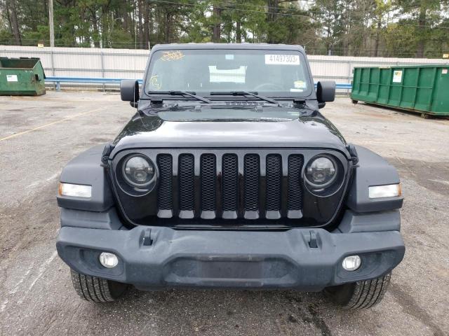 1C4HJXDM0MW550064 - 2021 JEEP WRANGLER U SPORT შავი ფოტო 5