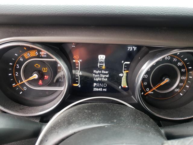 1C4HJXDM0MW550064 - 2021 JEEP WRANGLER U SPORT შავი ფოტო 9