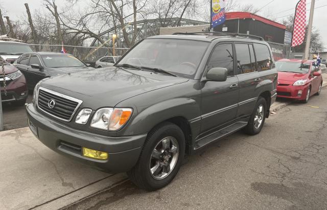 JT6HT00W2Y0114888 - 2000 LEXUS LX 470 GRAY photo 2