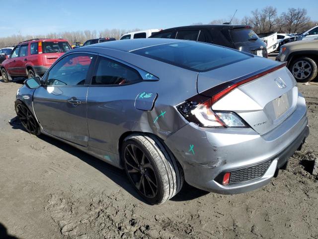 2HGFC4B88KH300672 - 2019 HONDA CIVIC SPORT SILVER photo 2