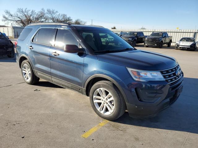 1FM5K7B87HGC61460 - 2017 FORD EXPLORER BLUE photo 4