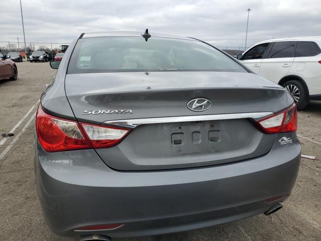 5NPEC4AC3CH435258 - 2012 HYUNDAI SONATA SE GRAY photo 6