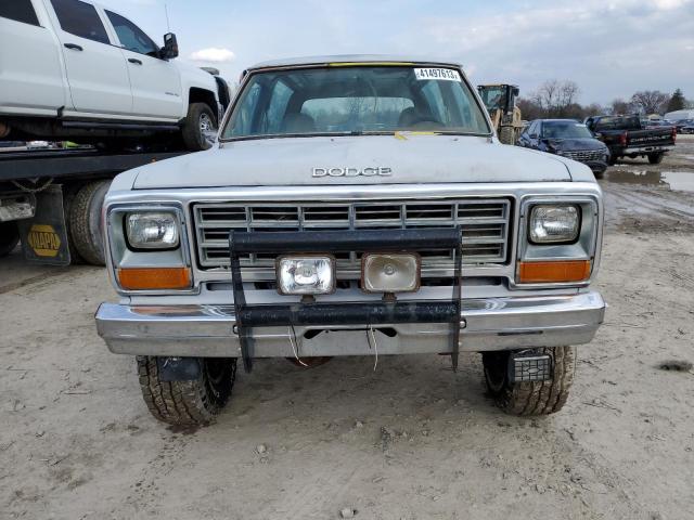 1B4GW12TXFS693115 - 1985 DODGE RAMCHARGER GRAY photo 5