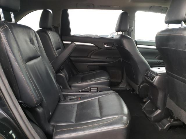 5TDJKRFH0ES018583 - 2014 TOYOTA HIGHLANDER XLE BLACK photo 6