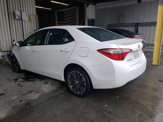 5YFBURHE9FP269565 - 2015 TOYOTA COROLLA L WHITE photo 2