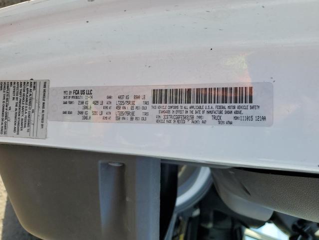 3C6TRVCG6FE503158 - 2015 RAM PROMASTER 2500 HIGH WHITE photo 13