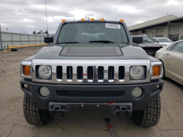 5GTDN136368102064 - 2006 HUMMER H3 GREEN photo 5